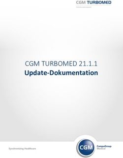 CGM TURBOMED 21.1.1 Update-Dokumentation