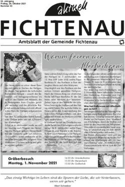 Warum feiern wir - Gemeinde Fichtenau