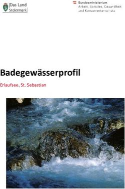 Badegewässerprofil Erlaufsee, St. Sebastian - AGES