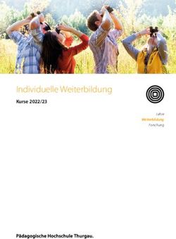 Individuelle Weiterbildung - Kurse 2022/23 - P&auml;dagogische Hochschule Thurgau