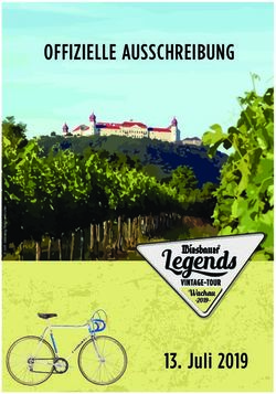 OFFIZIELLE AUSSCHREIBUNG - Juli 2019 - Wachauer Radtage