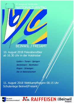 NATIONALTURNTAG 67. Aargauer Kantonaler - STV Beinwil / Freiamt