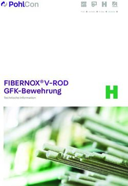 FIBERNOX V-ROD GFK-Bewehrung - Technische Information - Pohlcon AG (Schweiz)