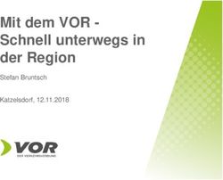 Mit dem VOR - Schnell unterwegs in der Region - Stefan Bruntsch Katzelsdorf, 12.11.2018 - KEM Tullnerfeld OST