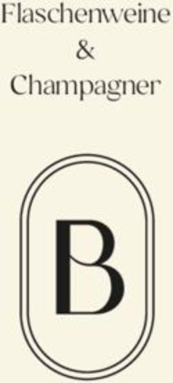 Flaschenweine & Champagner - Bellevue Stuttgart