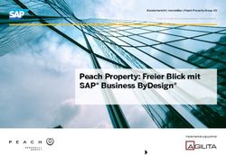 PEACH PROPERTY: FREIER BLICK MIT SAP BUSINESS BYDESIGN