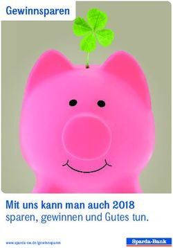 Gewinnsparen - Mit uns kann man auch 2018 sparen, gewinnen und Gutes tun. www.sparda-sw.de/gewinnsparen - Sparda-Bank S&uuml;dwest