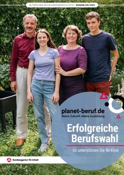 Erfolgreiche Berufswahl - So unterst&uuml;tzen Sie Ihr Kind - ELTERN UND ERZIEHUNGSBERECHTIGTE |AUSGABE2021/2022 - Planet Beruf