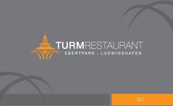 SPEISEN & GETR&Auml;NKE - turmrestaurant