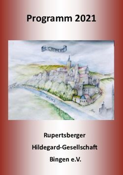 Programm 2021 - Rupertsberger Hildegard-Gesellschaft Bingen e.V.