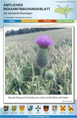 AMTLICHES BEKANNTMACHUNGSBLATT - der Gemeinde Beckingen Amtsblatt Informationen rund um: Gemeinde ...
