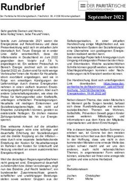 Rundbrief - Der Parit&auml;tische M&ouml;nchengladbach