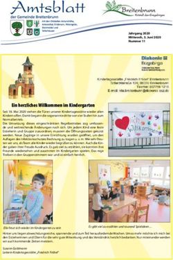 Ein herzliches Willkommen im Kindergarten - Gemeinde ...