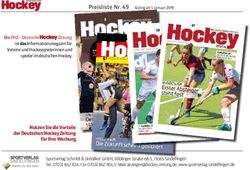 Nutzen Sie die Vorteile der Deutschen Hockey Zeitung für Ihre Werbung - Sindelfingen