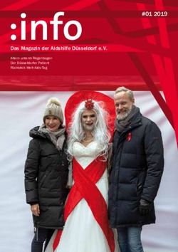 #01 2019 Das Magazin der Aidshilfe Düsseldorf e. V - Altern unterm Regenbogen Der Düsseldorfer Patient Rückblick Welt-Aids-Tag - Aidshilfe ...