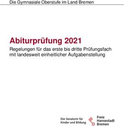 Abiturpr&uuml;fung 2021 Regelungen f&uuml;r das erste bis dritte Pr&uuml;fungsfach mit landesweit einheitlicher Aufgabenstellung - Bremen