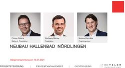 NEUBAU HALLENBAD N&Ouml;RDLINGEN - B&uuml;rgerversammlung am 19.07.2021 PROJ EKTMANAGEMENT