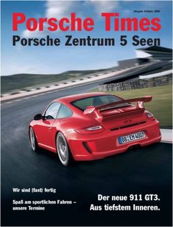 Porsche Times Porsche Zentrum 5 Seen - Der neue 911 GT3. Aus tiefstem Inneren.