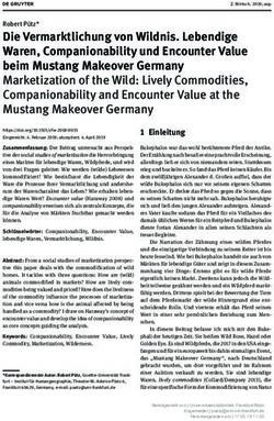 Die Vermarktlichung von Wildnis. Lebendige Waren, Companionability und Encounter Value beim Mustang Makeover Germany