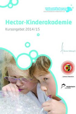 Hector-Kinderakademie - Kursangebot 2014 / 15 - Bergschule Heidenheim