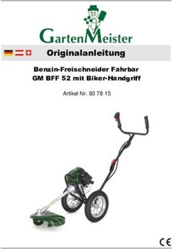 Originalanleitung Benzin-Freischneider Fahrbar GM BFF 52 mit Biker-Handgriff - Westfalia Versand