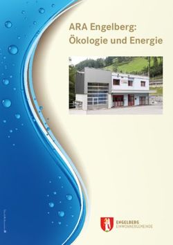 ARA Engelberg: &Ouml;kologie und Energie