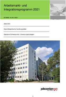 Arbeitsmarkt- und Integrationsprogramm 2021 - Berlin.de