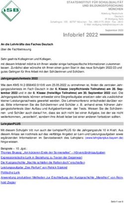 Infobrief 2022 - ISB Bayern