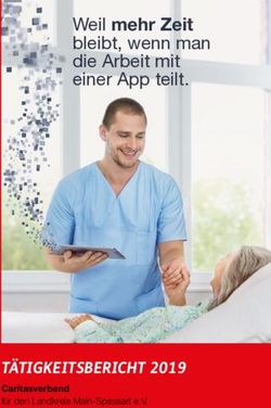 Bleibt, wenn man die Arbeit mit einer App teilt - Weil mehr Zeit - TÄTIGKEITSBERICHT 2019