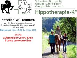 Herzlich Willkommen online aufgrund der Corona Krise &agrave; cause du corona-virus - zur 45. Generalversammlung der - Hippotherapie-K