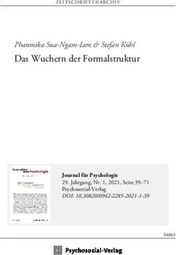 Das Wuchern der Formalstruktur - Phanmika Sua-Ngam-Iam & Stefan K&uuml;hl ZEITSCHRIFTENARCHIV - Journal f&uuml;r Psychologie