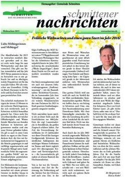 Fr&ouml;hliche Weihnachten und einen guten Start ins Jahr 2016!