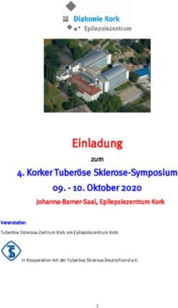 Einladung 4. Korker Tuber&ouml;se Sklerose-Symposium 09 - Oktober 2020 - zum Johanna-Barner-Saal, Epilepsiezentrum Kork - Neurologienetz