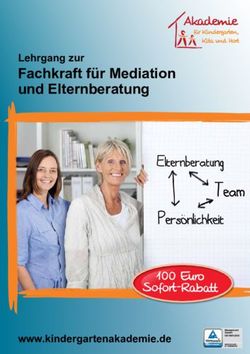 Fachkraft f&uuml;r Mediation und Elternberatung - Lehrgang zur - www.kindergartenakademie.de - Akademie f&uuml;r ...