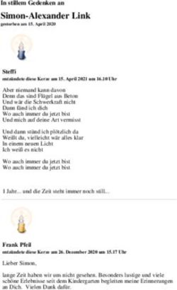 Simon-Alexander Link In stillem Gedenken an