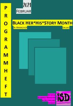 2021 FEBRUAR BLACK HER*HIS*STORY MONTH