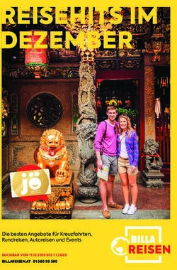 REISEHITS IM DEZEMBER - Die besten Angebote für Kreuzfahrten, Rundreisen, Autoreisen und Events