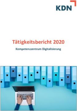 T&auml;tigkeitsbericht 2020 - Kompetenzzentrum Digitalisierung - Dachverband kommunaler IT ...