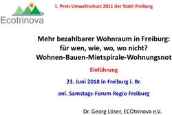 Mehr bezahlbarer Wohnraum in Freiburg: f&uuml;r wen, wie, wo, wo nicht? Wohnen-Bauen-Mietspirale-Wohnungsnot - ECOtrinova