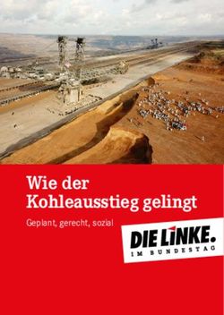 Wie der Kohleausstieg gelingt - Geplant, gerecht, sozial