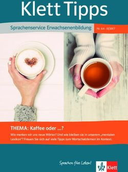 Klett Tipps - THEMA: Kaffee oder ? Wie merken wir uns neue W&ouml;rter? Und wie bleiben sie in unserem "mentalen Lexikon"? Freuen Sie sich auf viele ...