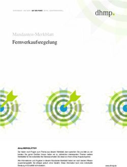 Fernverkaufsregelung Mandanten-Merkblatt - dhmp