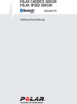 POLAR CADENCE SENSOR POLAR SPEED SENSOR