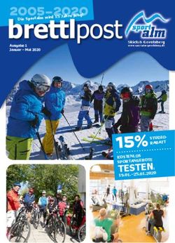 TESTEN : 15% STUDIO-KOSTENLOS - Die Sportalm wird 15 Jahre jung! - Skiclub Gevelsberg