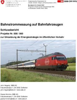 Bahnstrommessung auf Bahnfahrzeugen - Schlussbericht - Bundesamt f&uuml;r ...