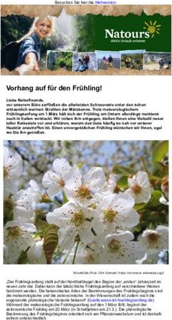 Vorhang auf f&uuml;r den Fr&uuml;hling! - Natours Reisen