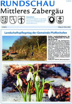 Landschaftspflegetag der Gemeinde Pfaffenhofen - Stadt ...