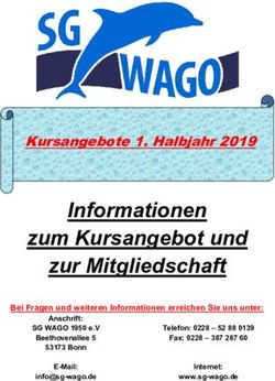 Informationen zum Kursangebot und zur Mitgliedschaft - Kursbuddy.de