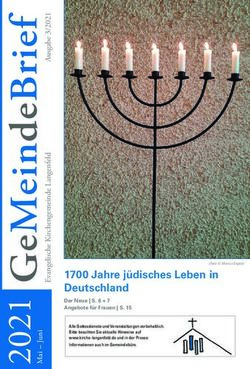 1700 Jahre jüdisches Leben in Deutschland - Evangelische ...