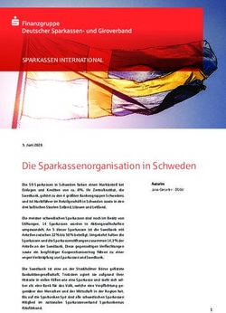 Die Sparkassenorganisation in Schweden - SPARKASSEN INTERNATIONAL - Deutscher ...